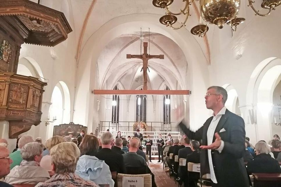 Die Leipziger Thomaner sangen zum Auftakt des Bachfestes.
