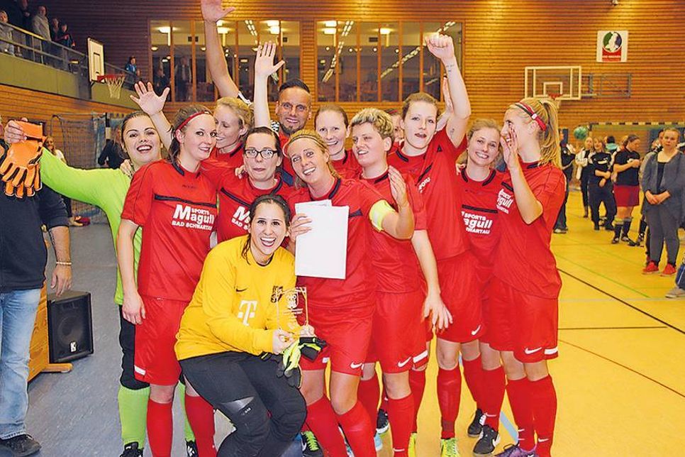 Die Frauen des TSV Ratekau sind Futsal-Kreismeister. (Foto: Lars Braesch)