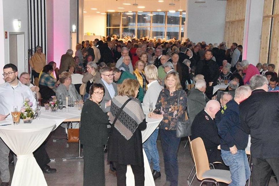 Zum ersten Mal fand der Neujahrsempfang von Scharbeutz im Haffhuus in Haffkrug statt und rund 400 Gäste folgten der Einladung.