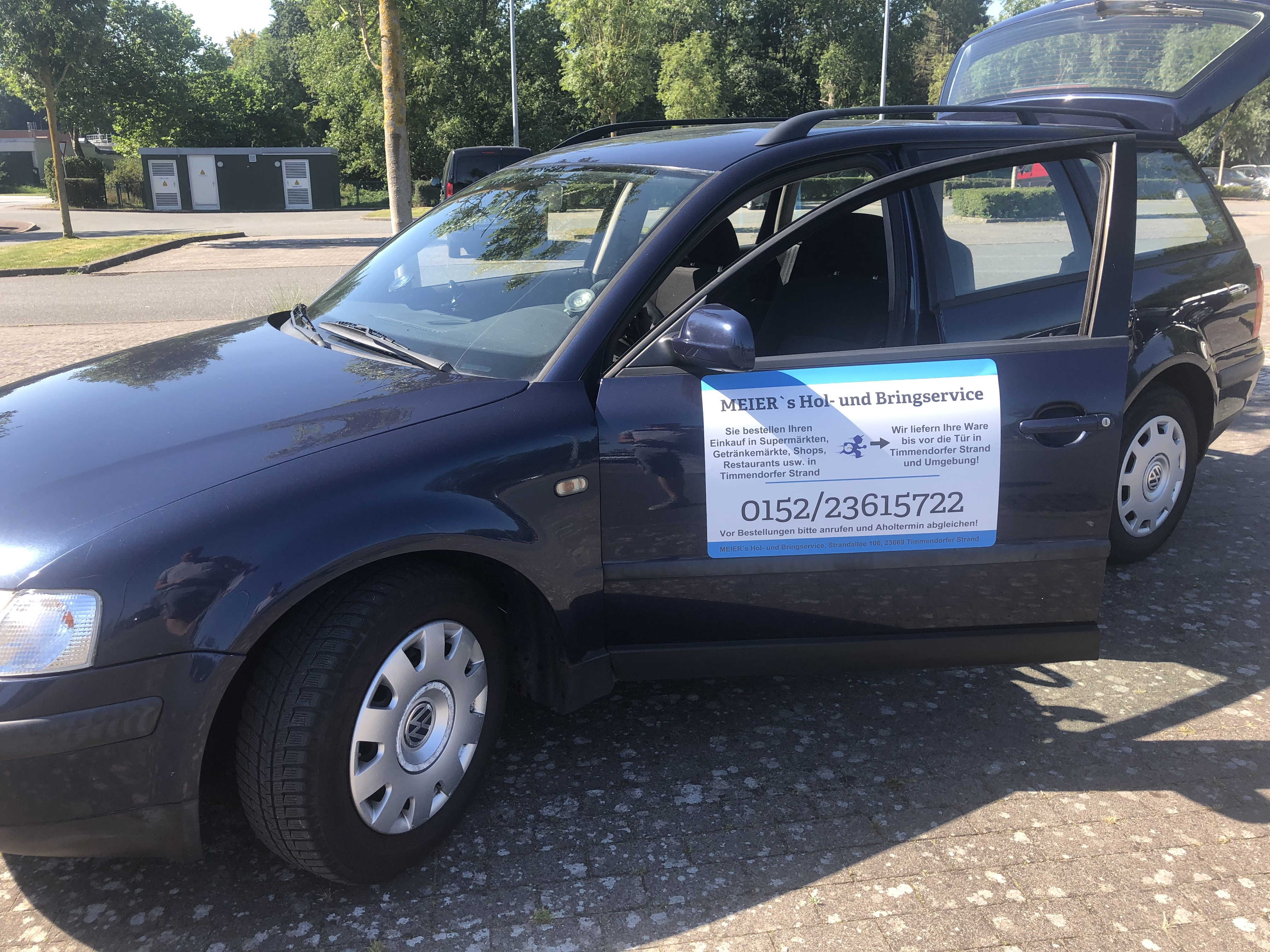 Meiers Einkaufswagen (Hol- und Bringtaxi) Logo