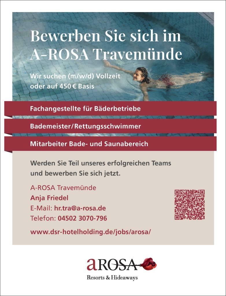 Stellenanzeige Tdf + Nst + Eutin