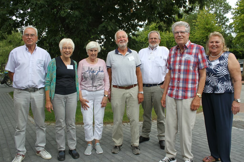 Sieben Mitglieder des insgesamt neunköpfigen Grömitzer Seniorenbeirates.