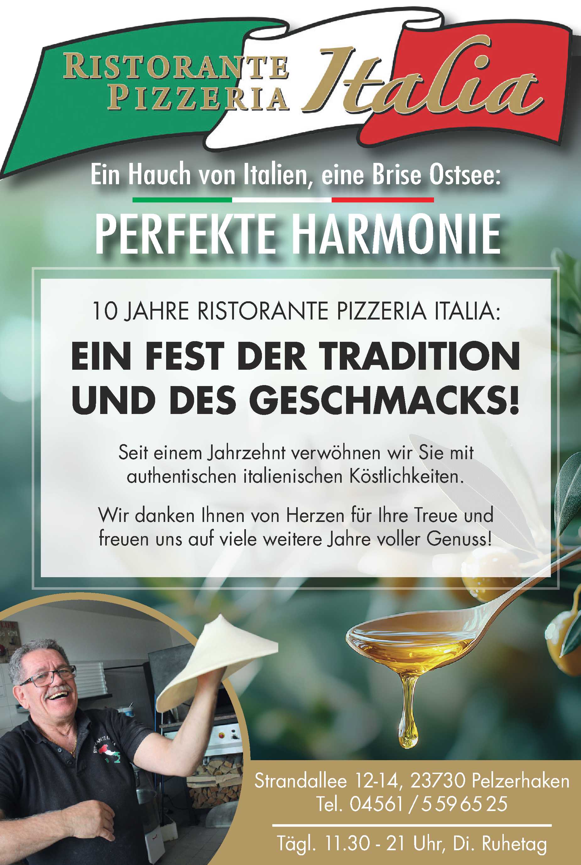 10 Jahre Ristorante & Eiscafé Italia Gm