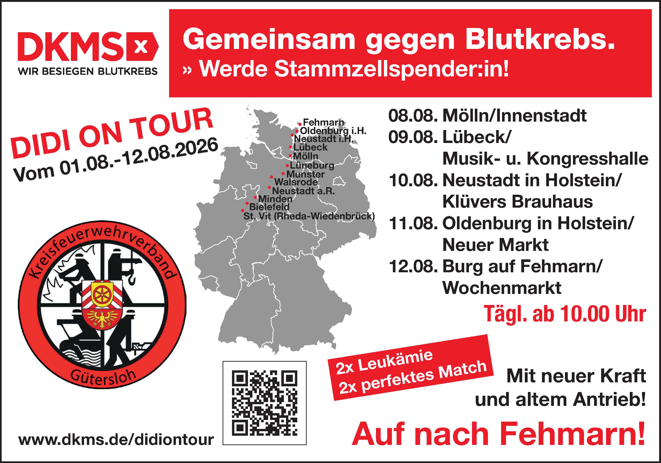 Gemeinsam gegen Blutkrebs