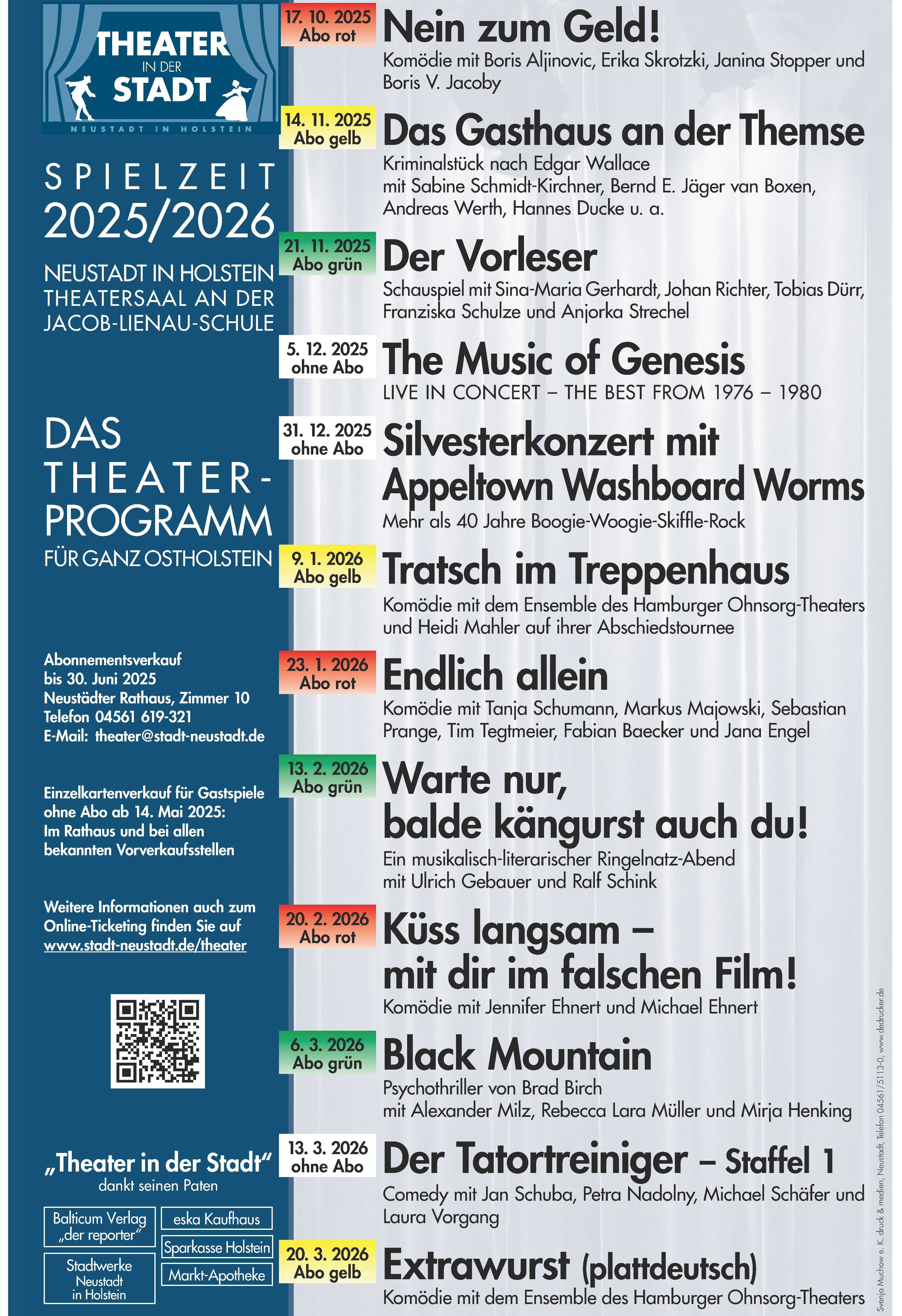 Theater in der Stadt Spielzeit 2024/25