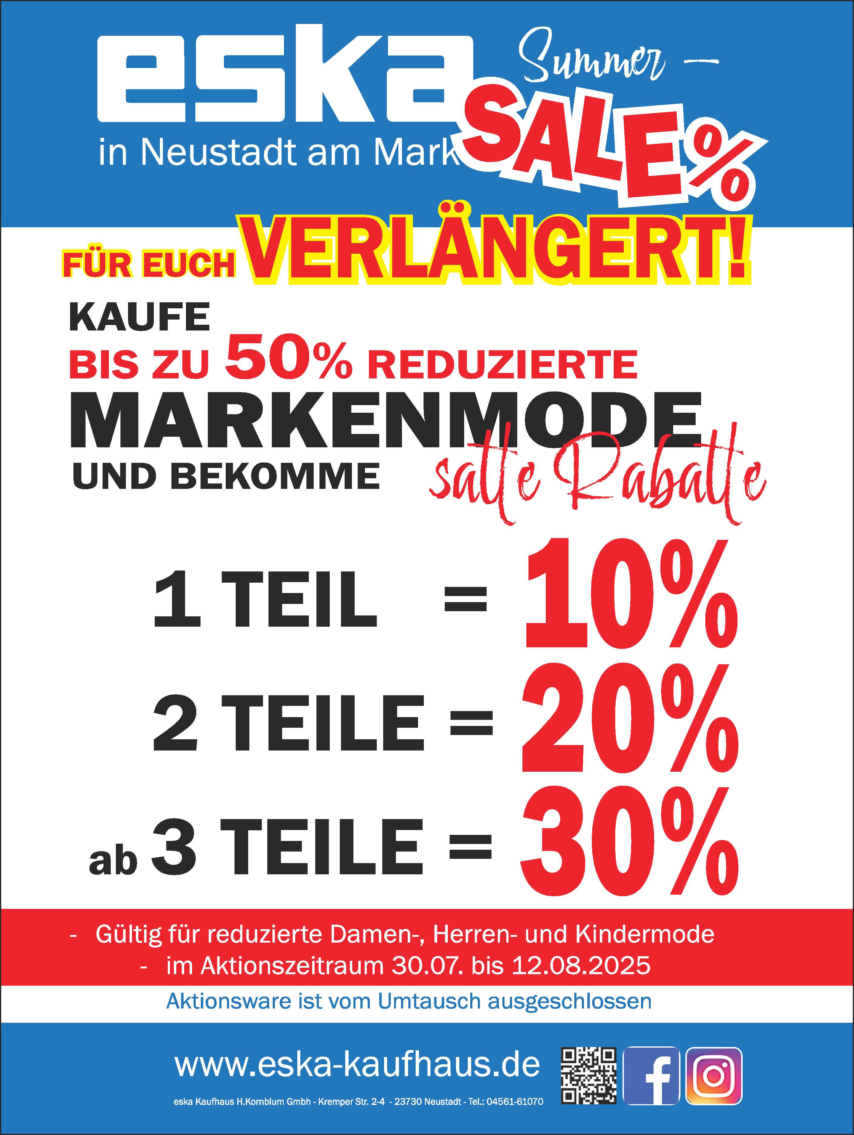 Rückseite - Summer Sale