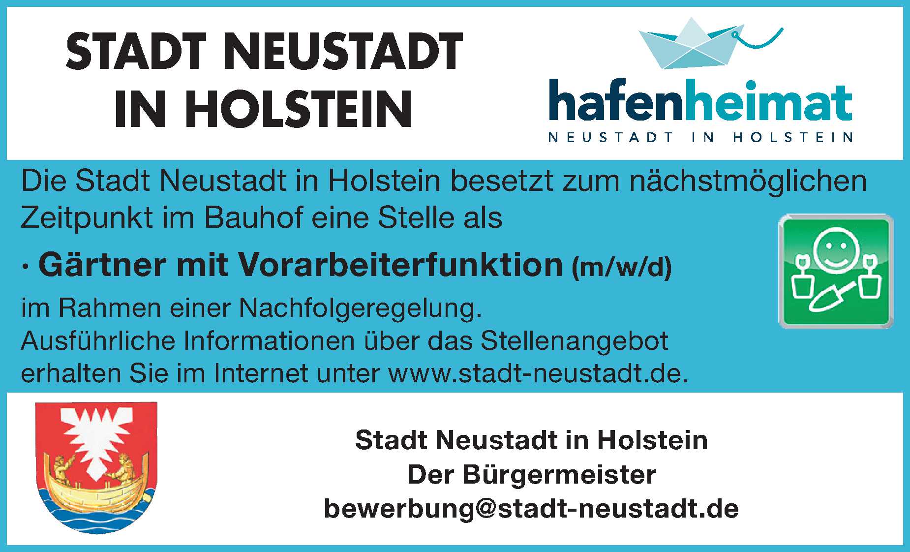 Gärtner*in mit Vorarbeiterfunktion