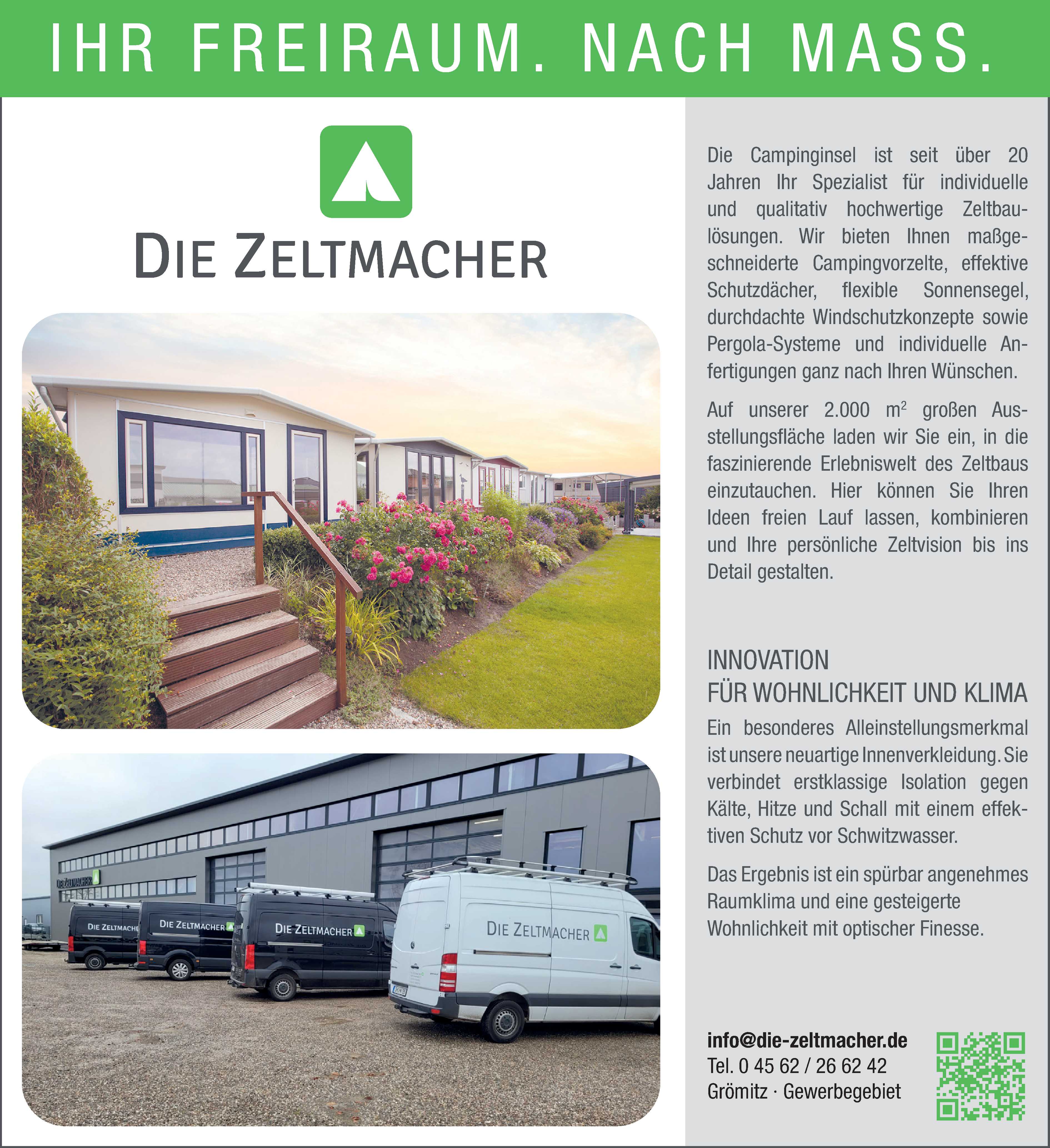Die Zeltmacher / Titelseite 2026
