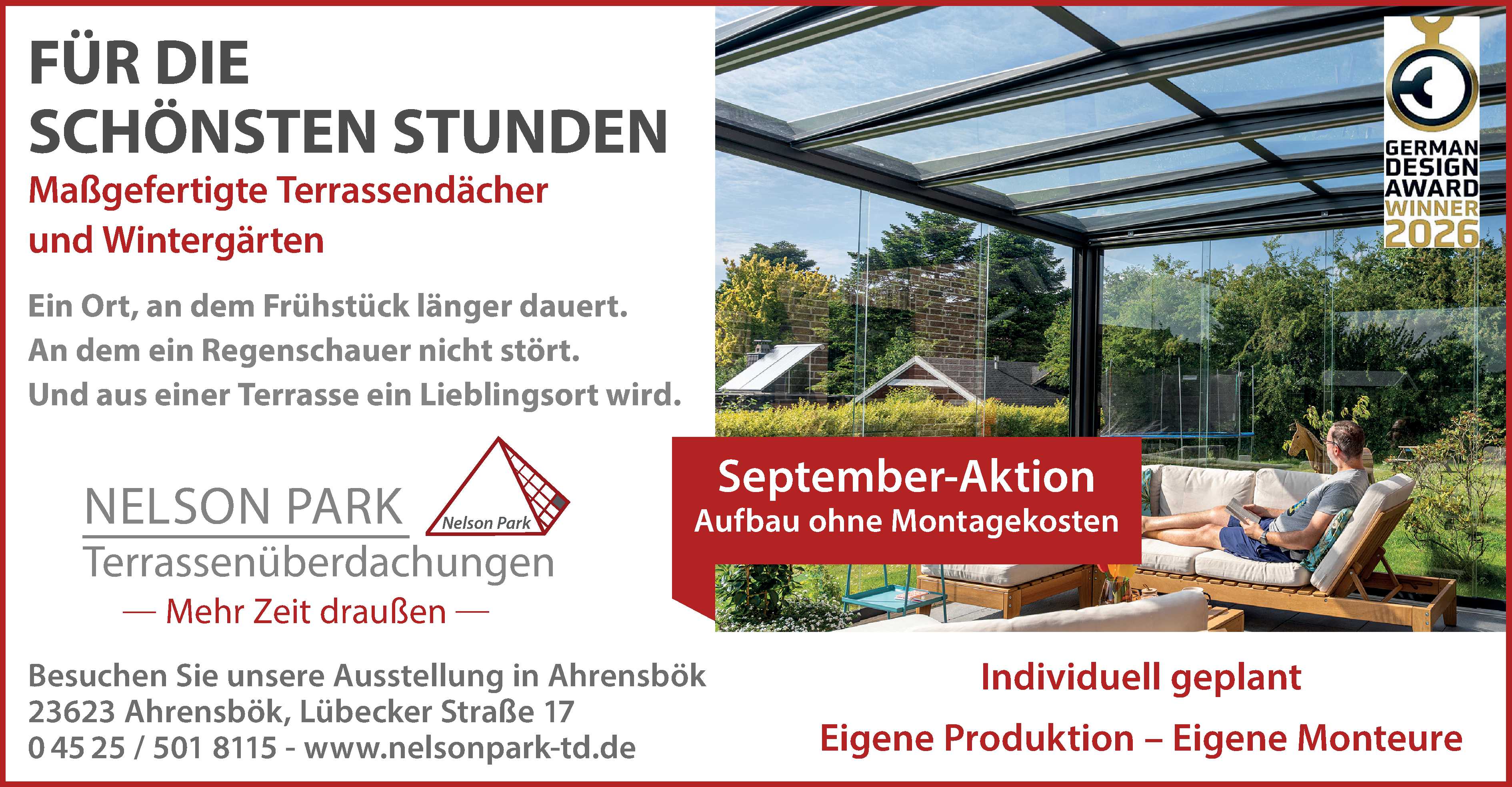 Garten im Herbst