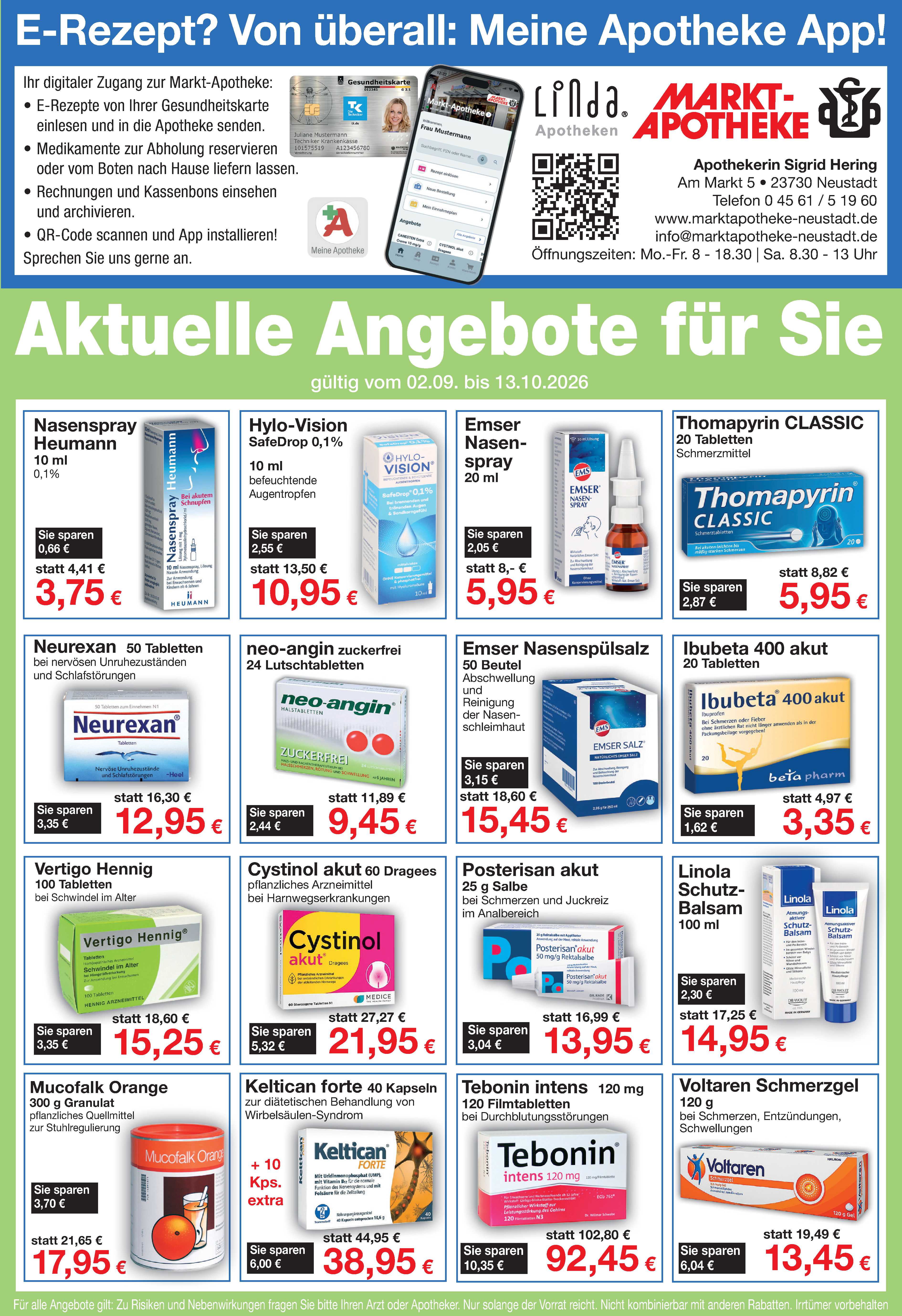 Angebote Sept./Okt. 2026