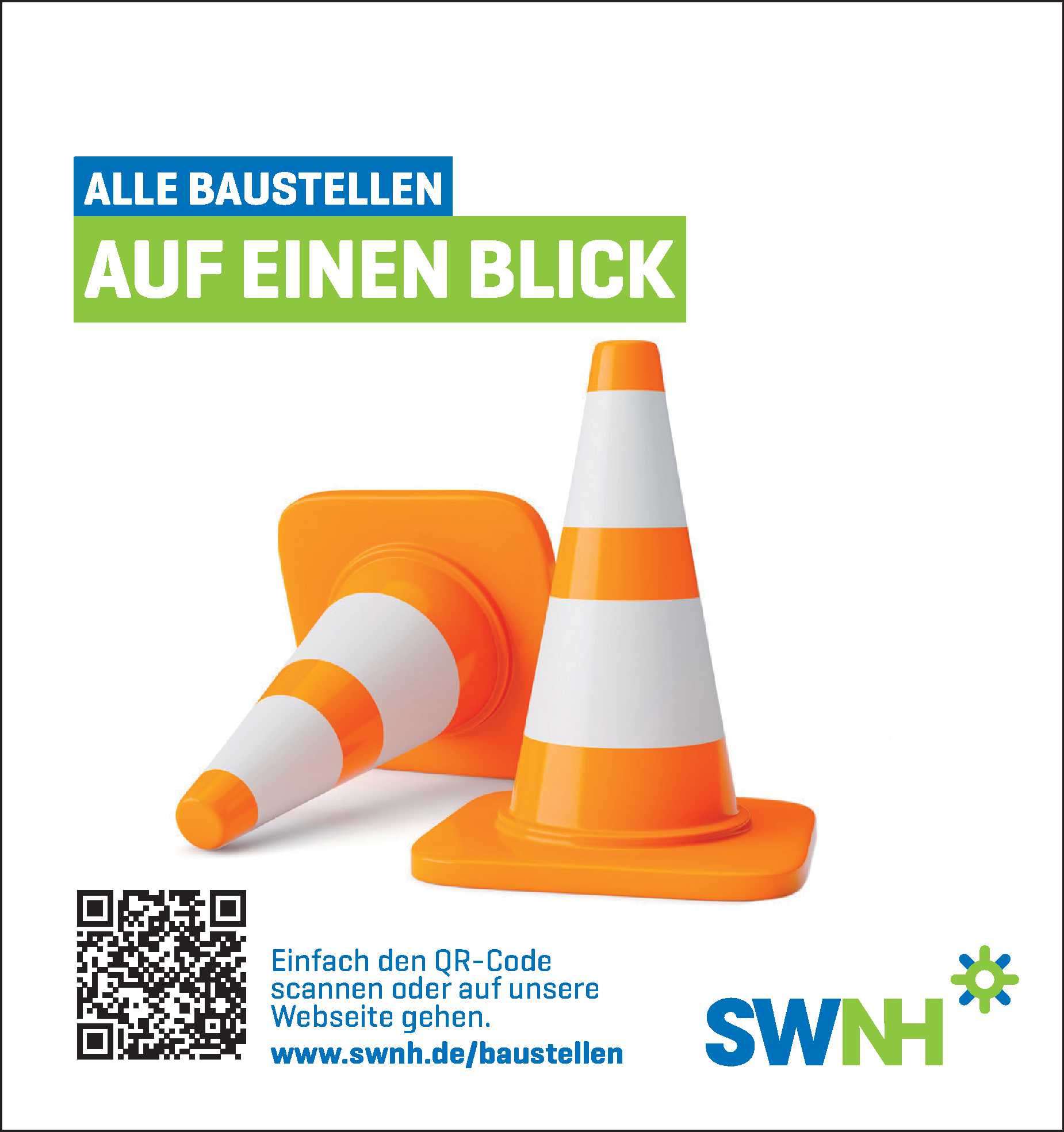 Baustelleninfo Samstag