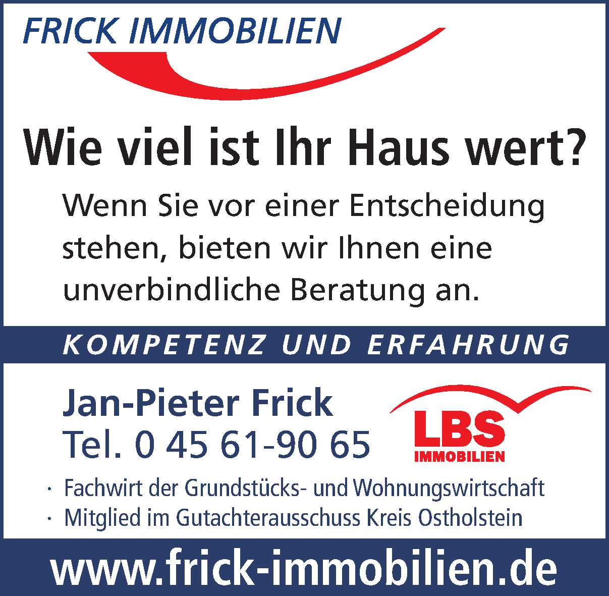 Wieviel ist Ihnen Ihr Haus wert? 10/2026