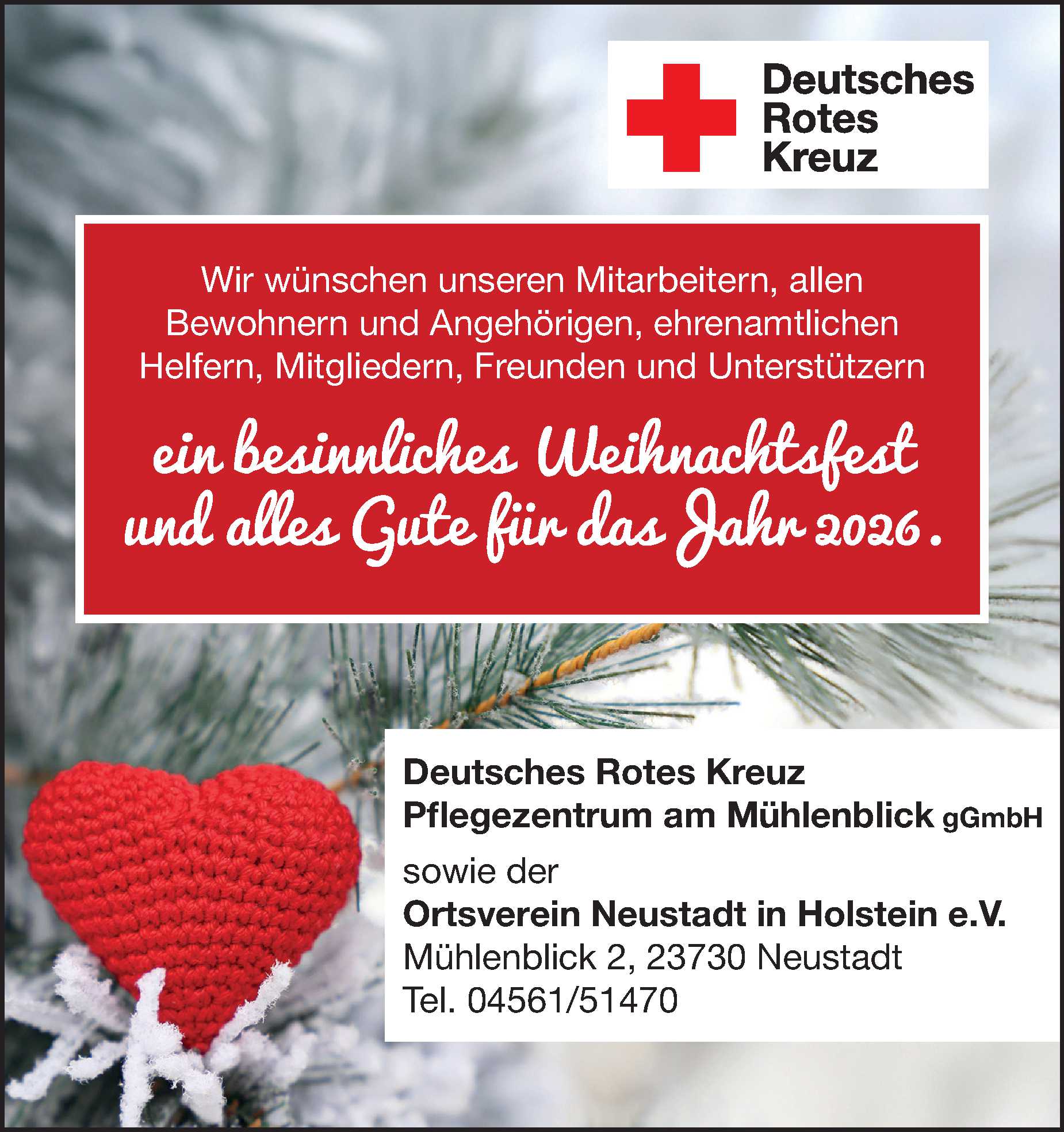 Weihnachtsgruß 2025