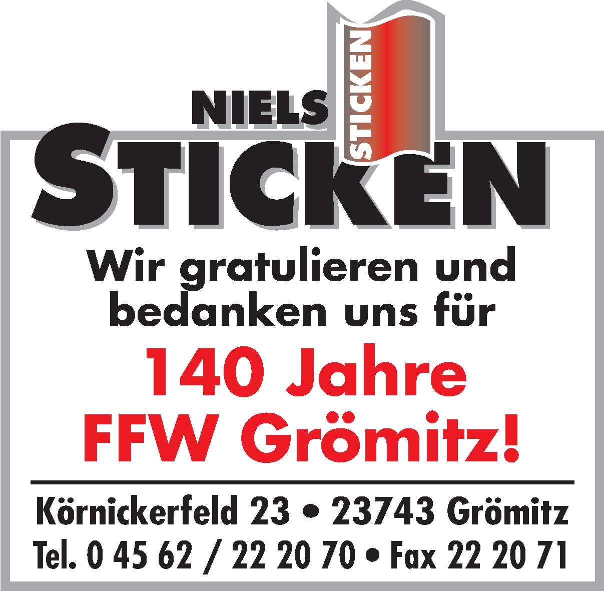 140 Jahre FFW Grömitz