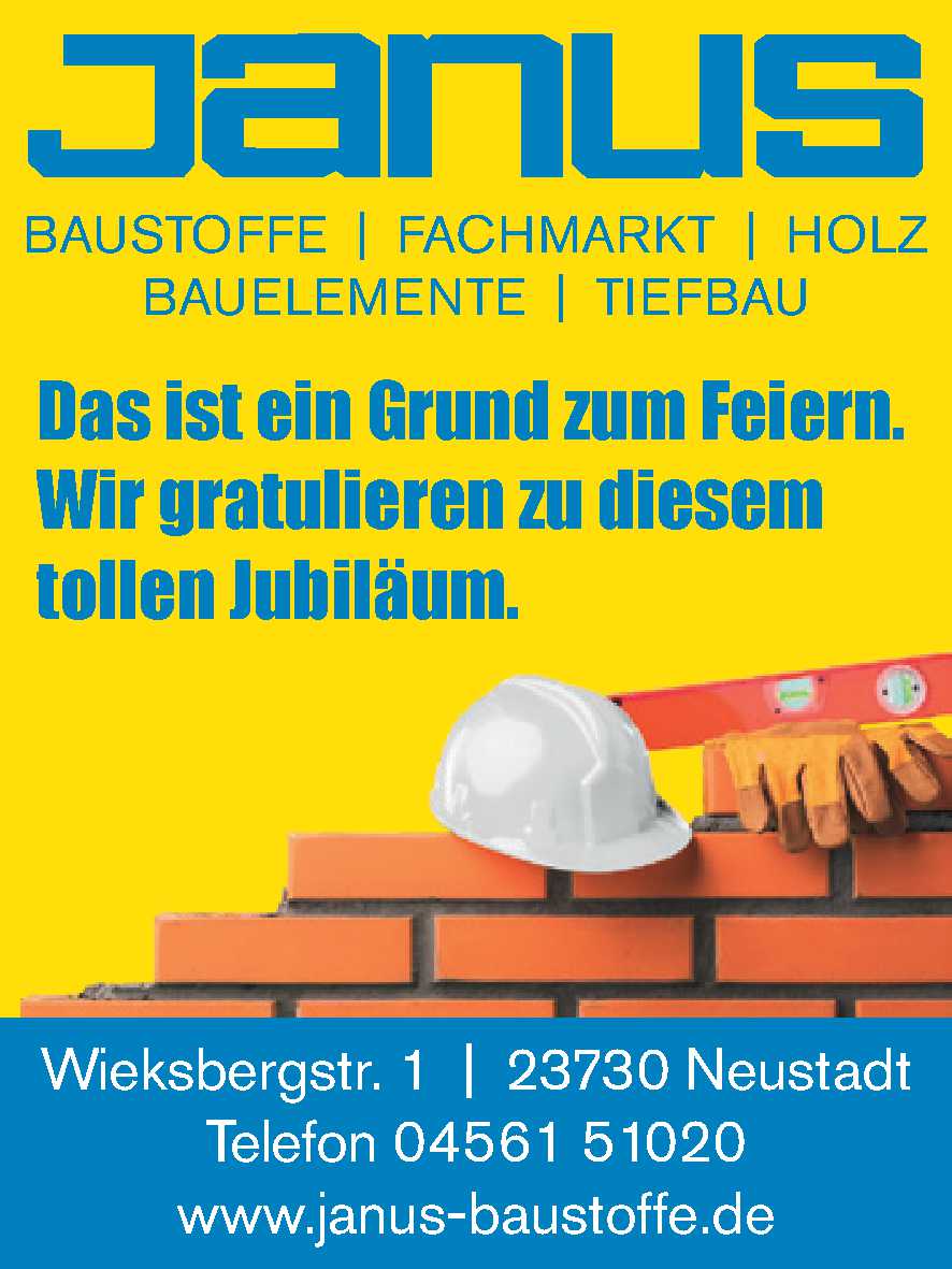 80 Jahre Tischlerei Wulf