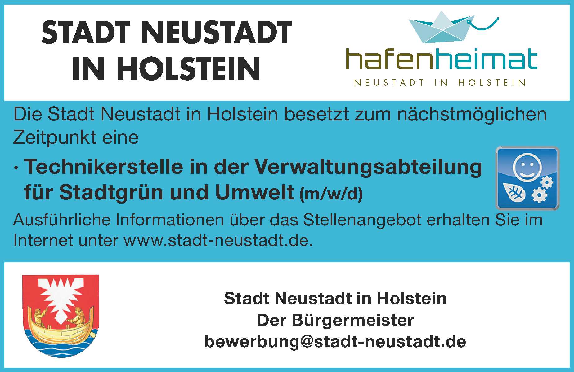 Technikerstelle in der Verwaltung Sa