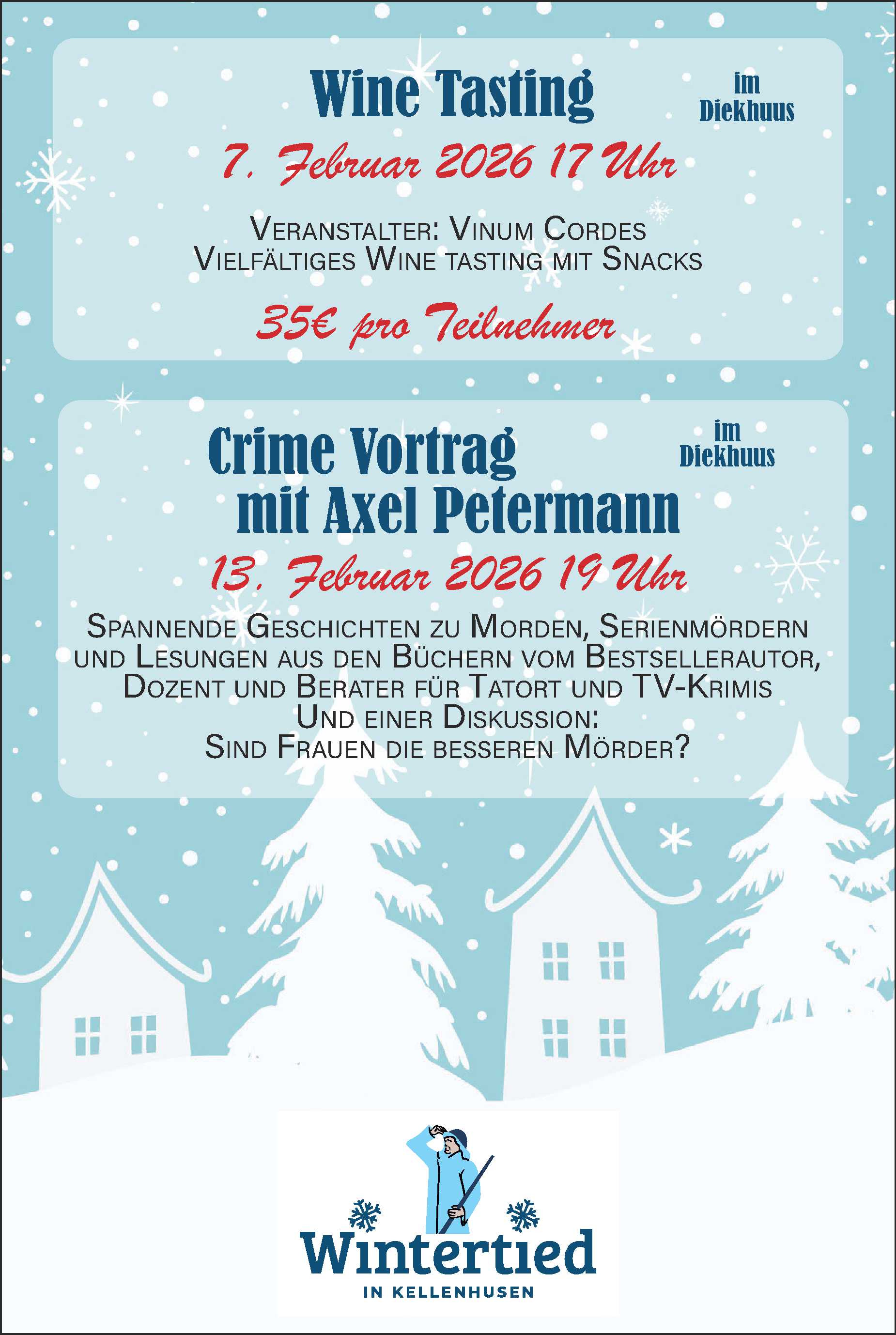 Exklusives Wine Tasting im Diekhuus 