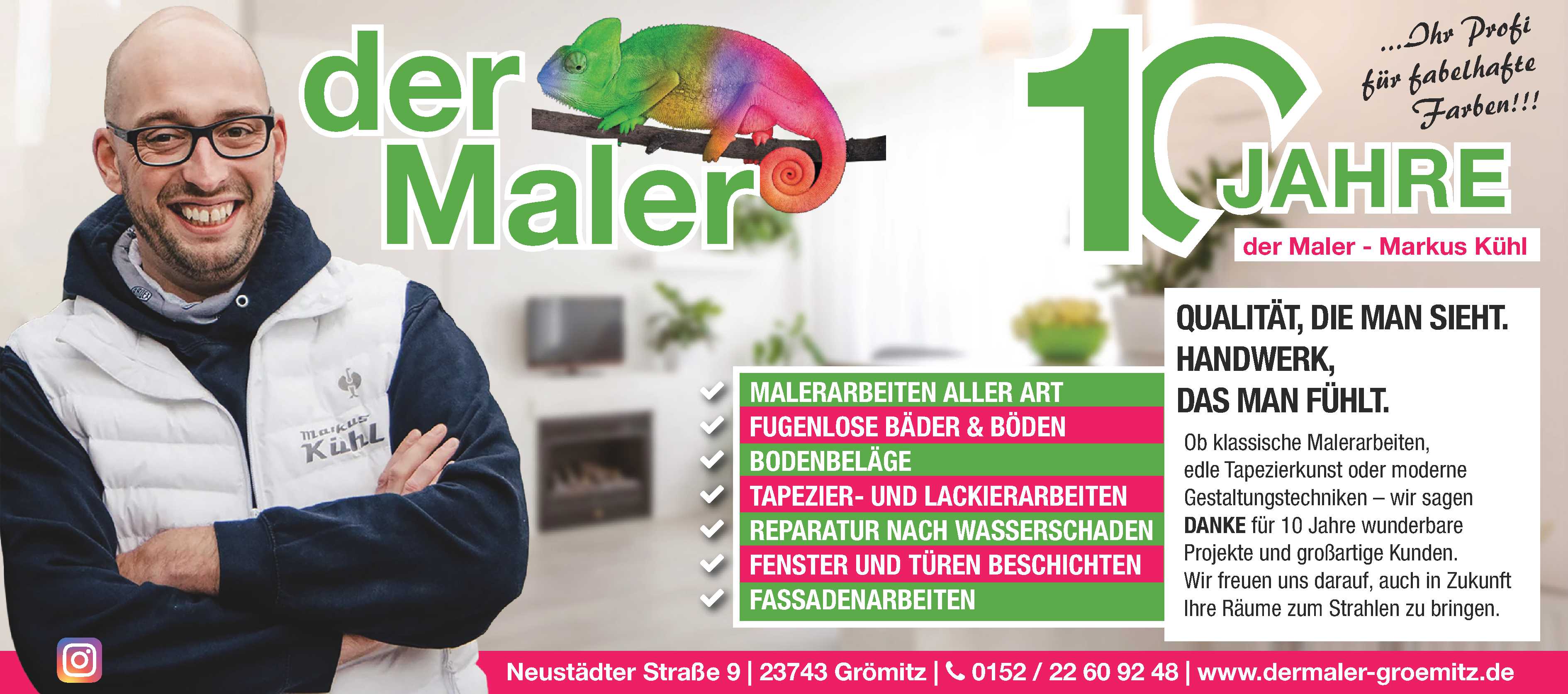 10 Jahre DER MALER 2026