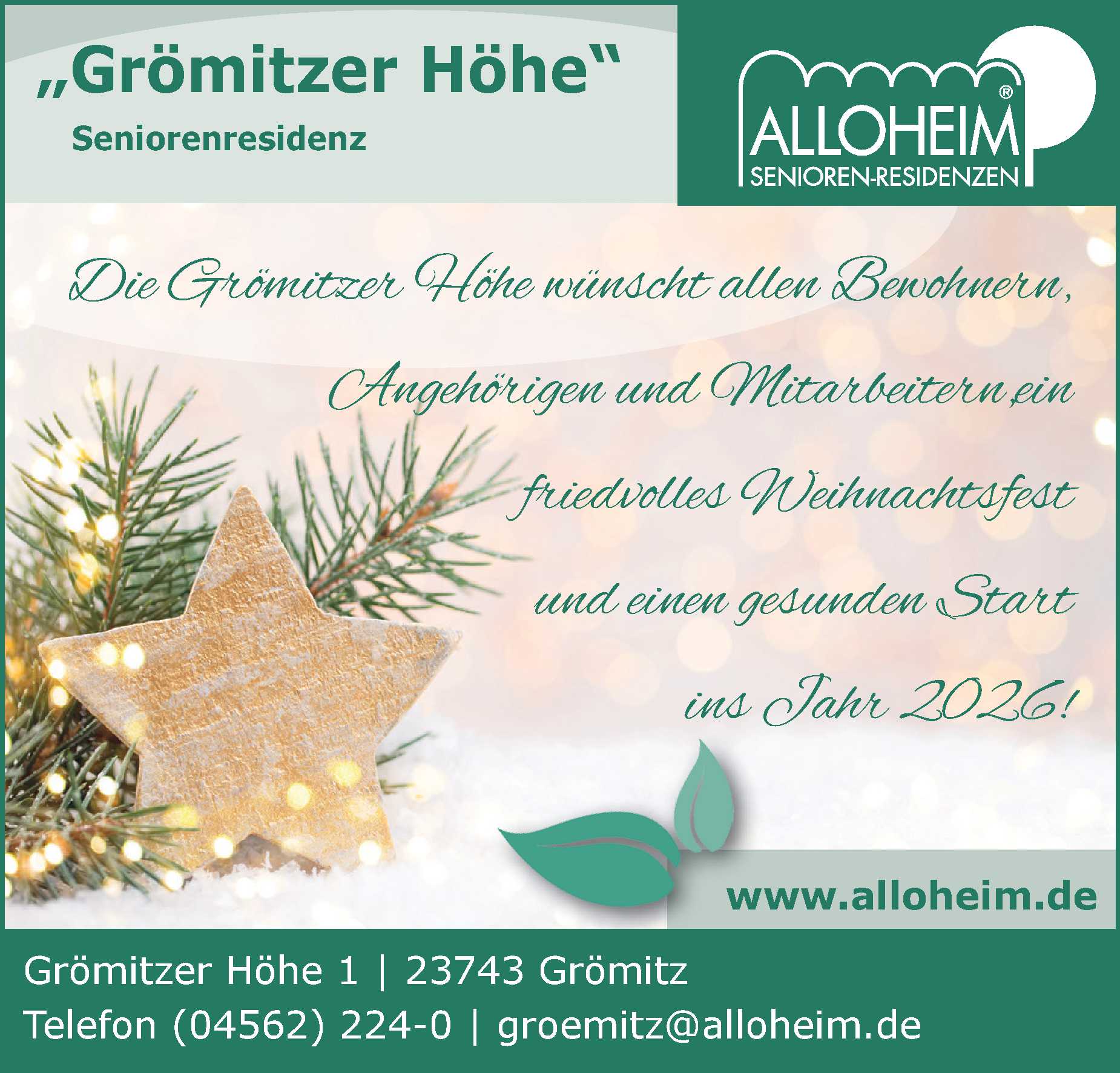 Weihnachtsgruß 2025