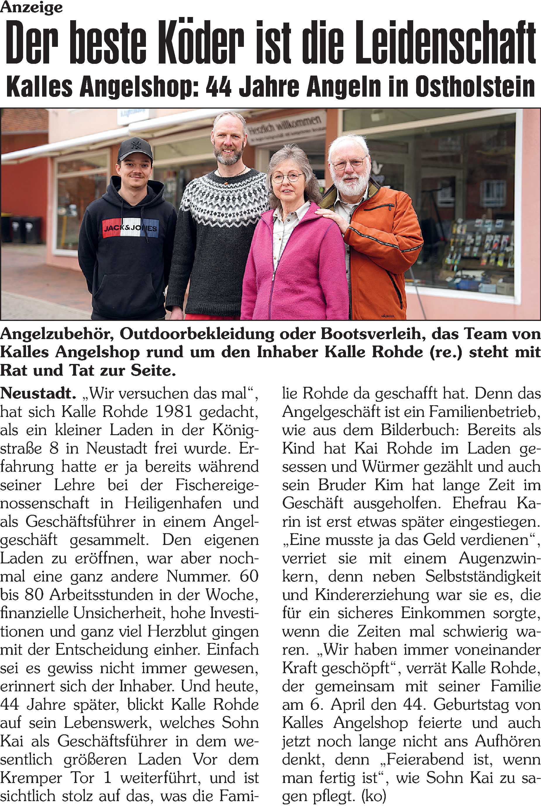 Redaktionsanzeige 