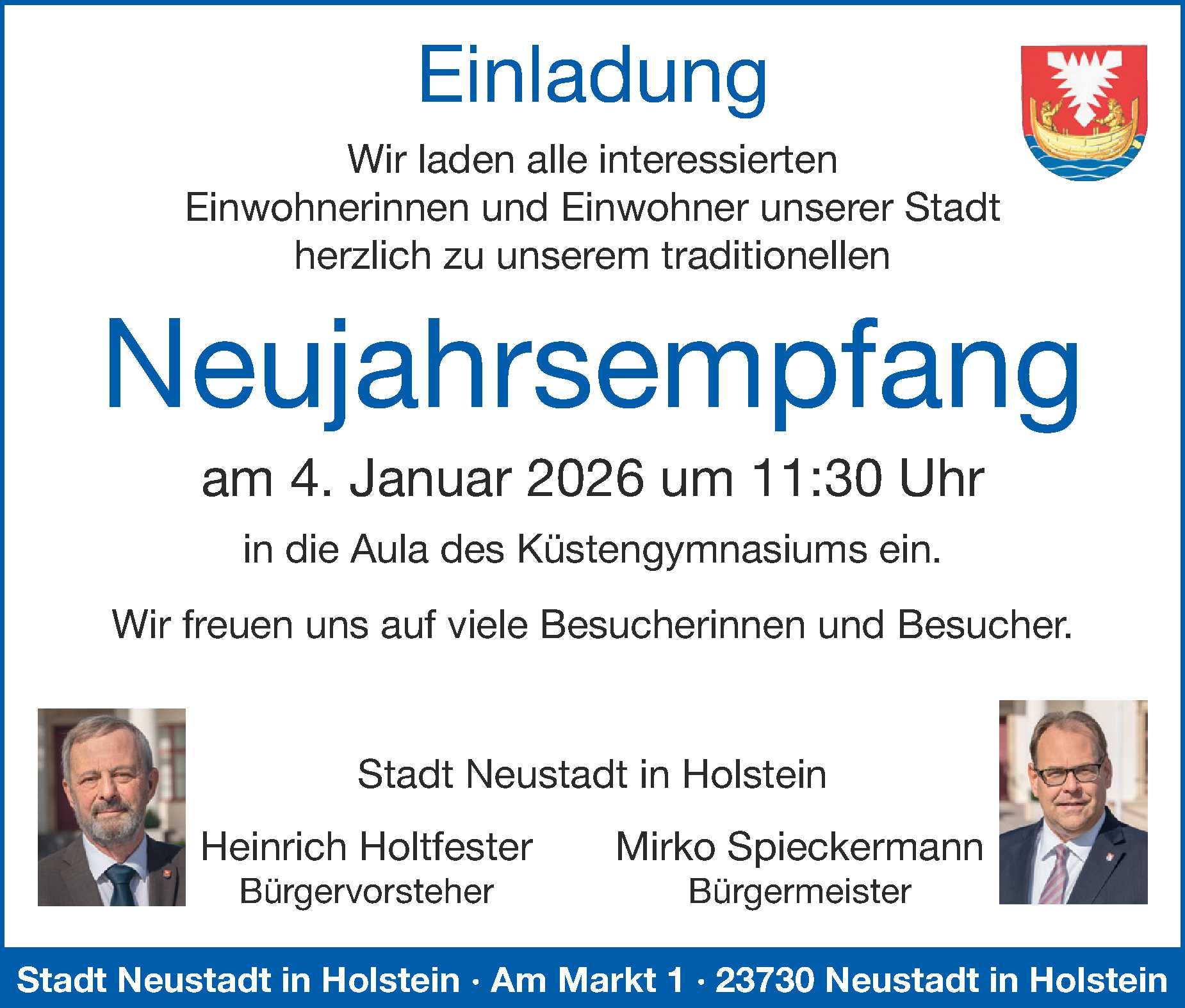 Neujahrsempfang