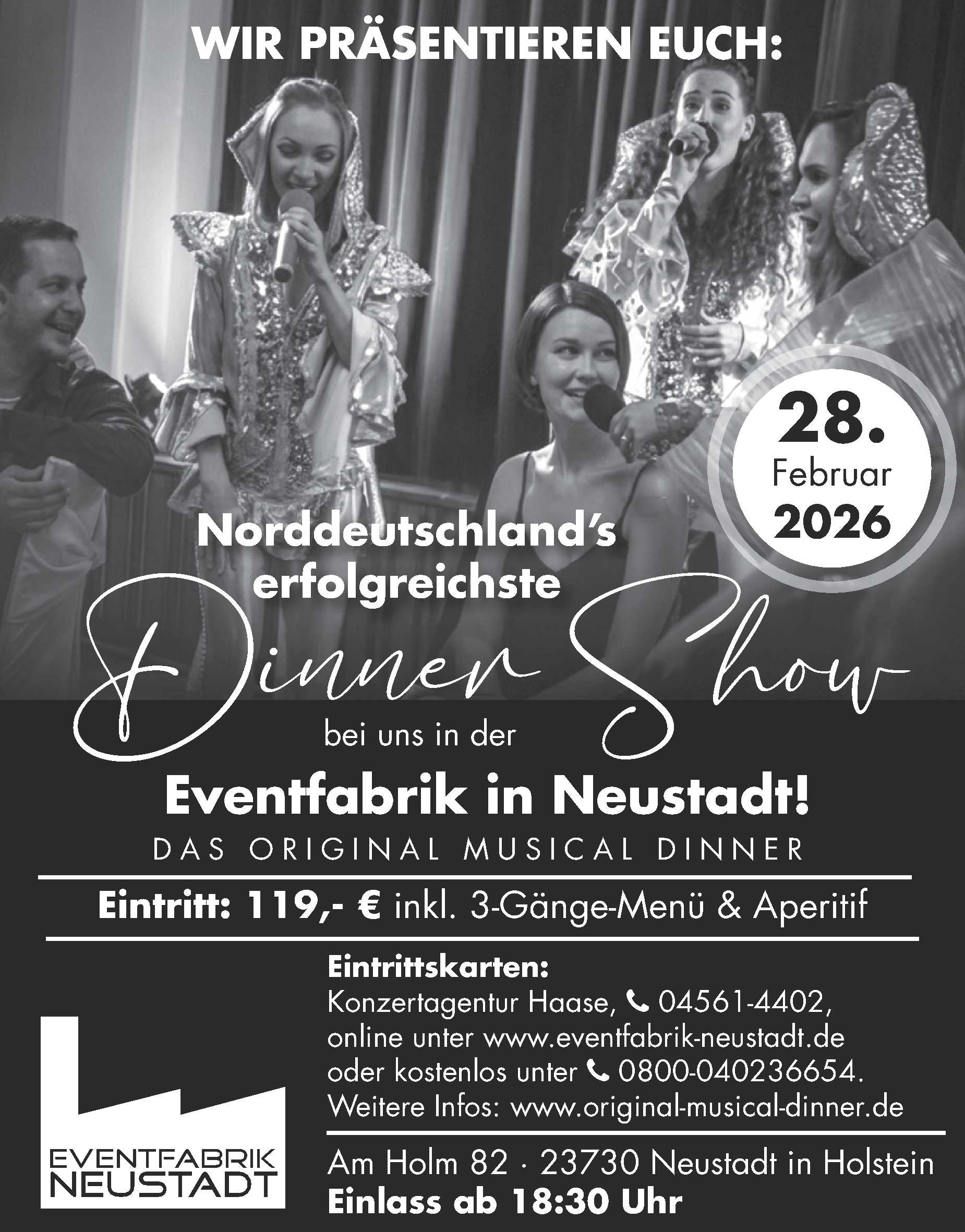 MUSICAL DINNER (Das Original)