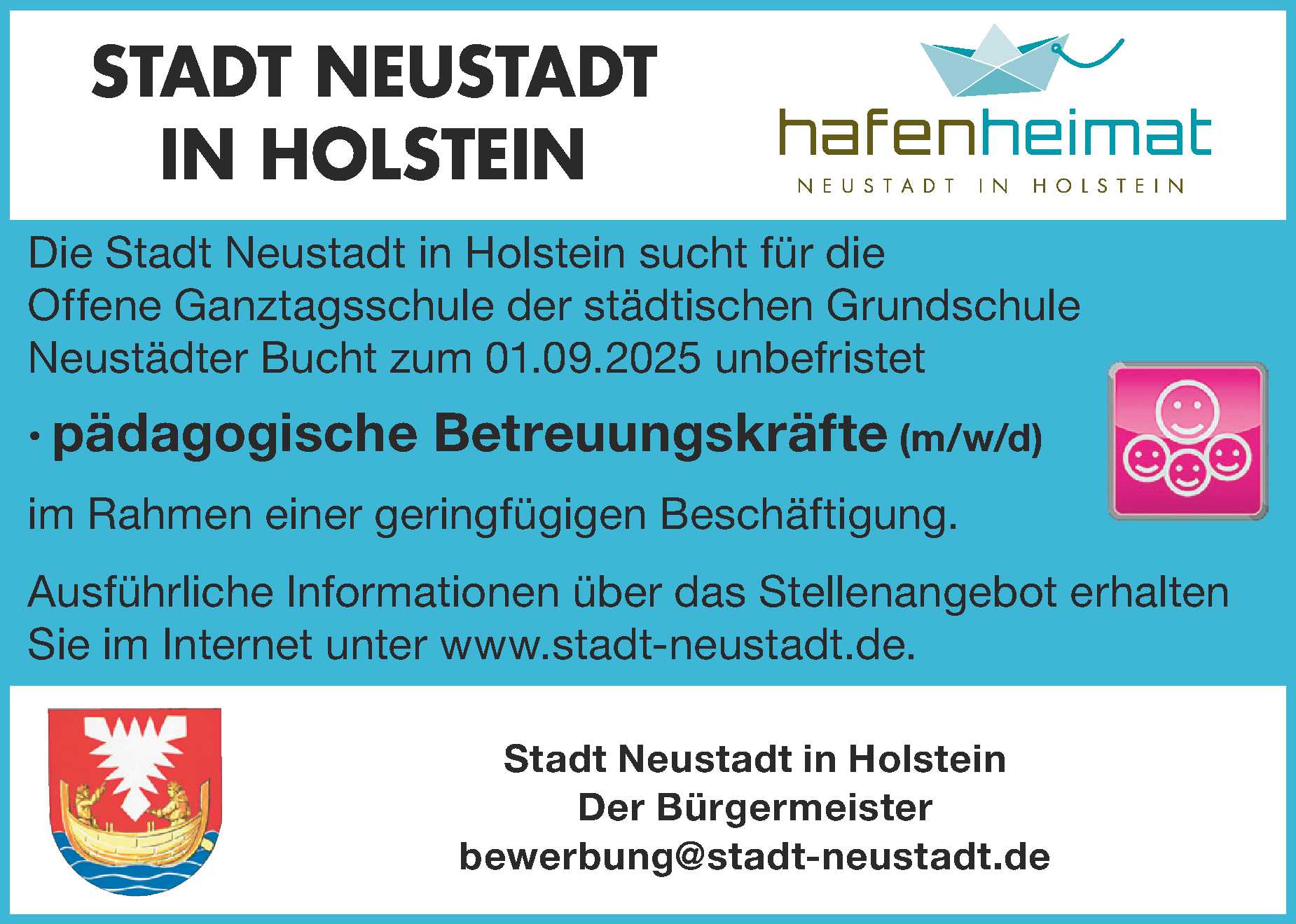 Pädagogische Betreuungskräfte (m/w/d) Sa
