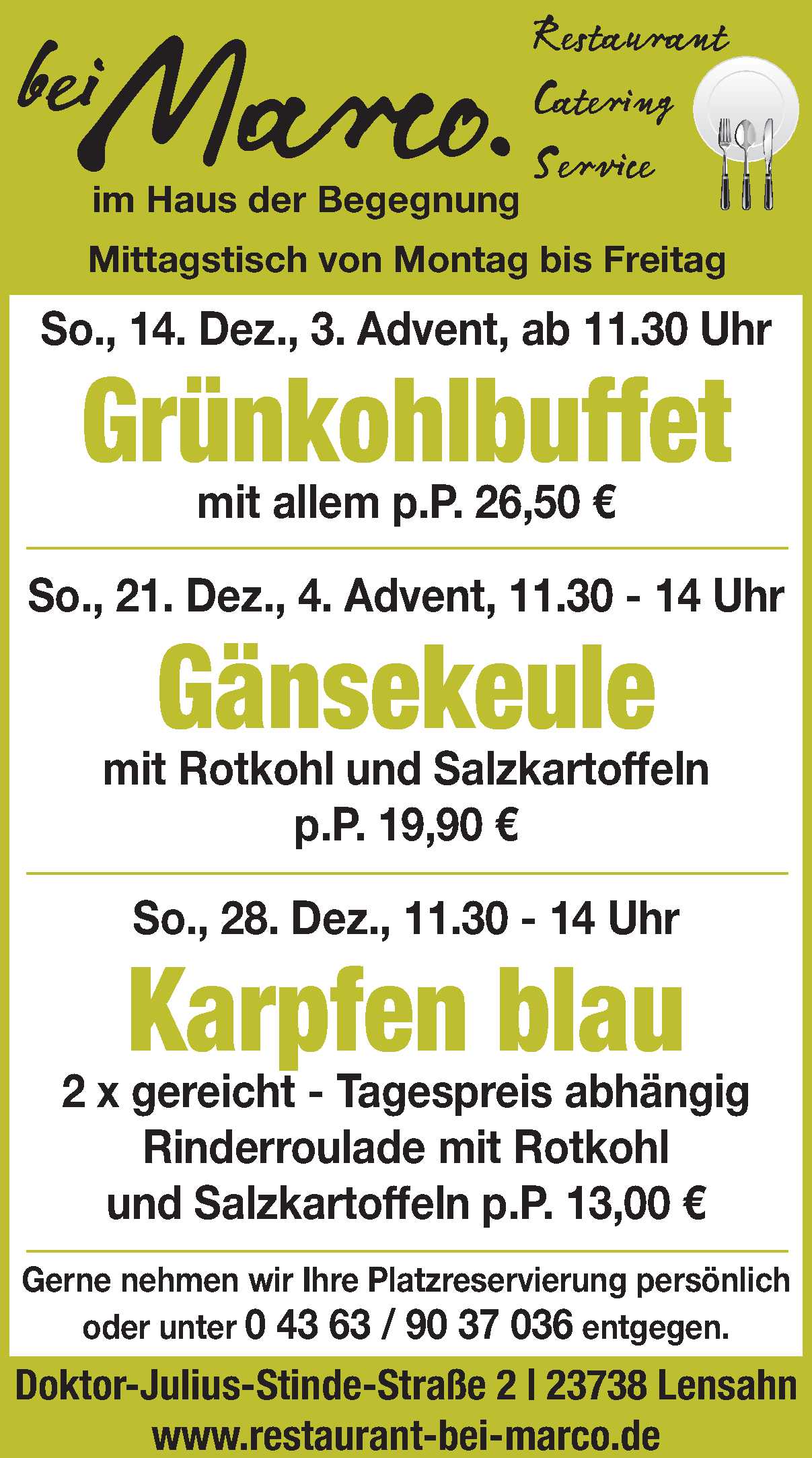 KW 50 Imageanzeige-Angebot