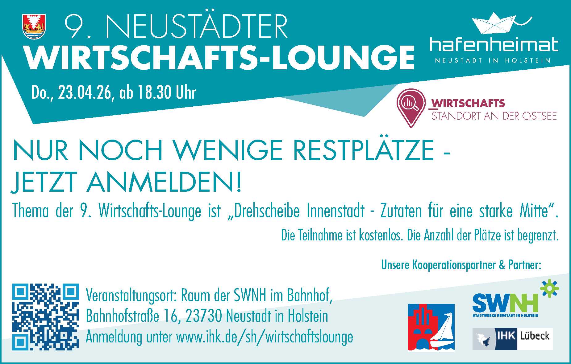 Einladung Wirtschafts-Lounge 23.04.2026
