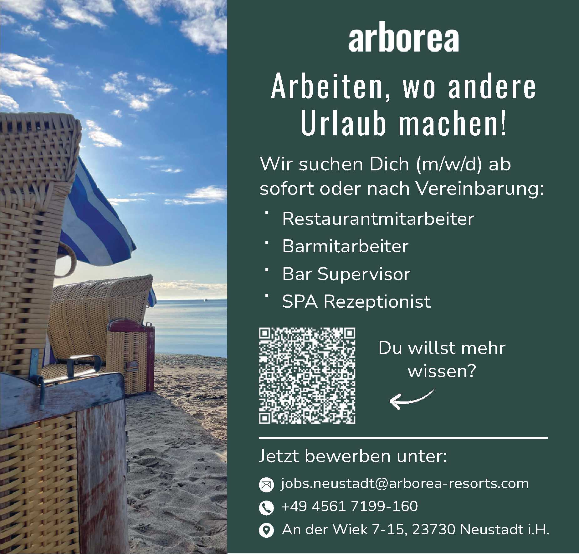 Stellenanzeige