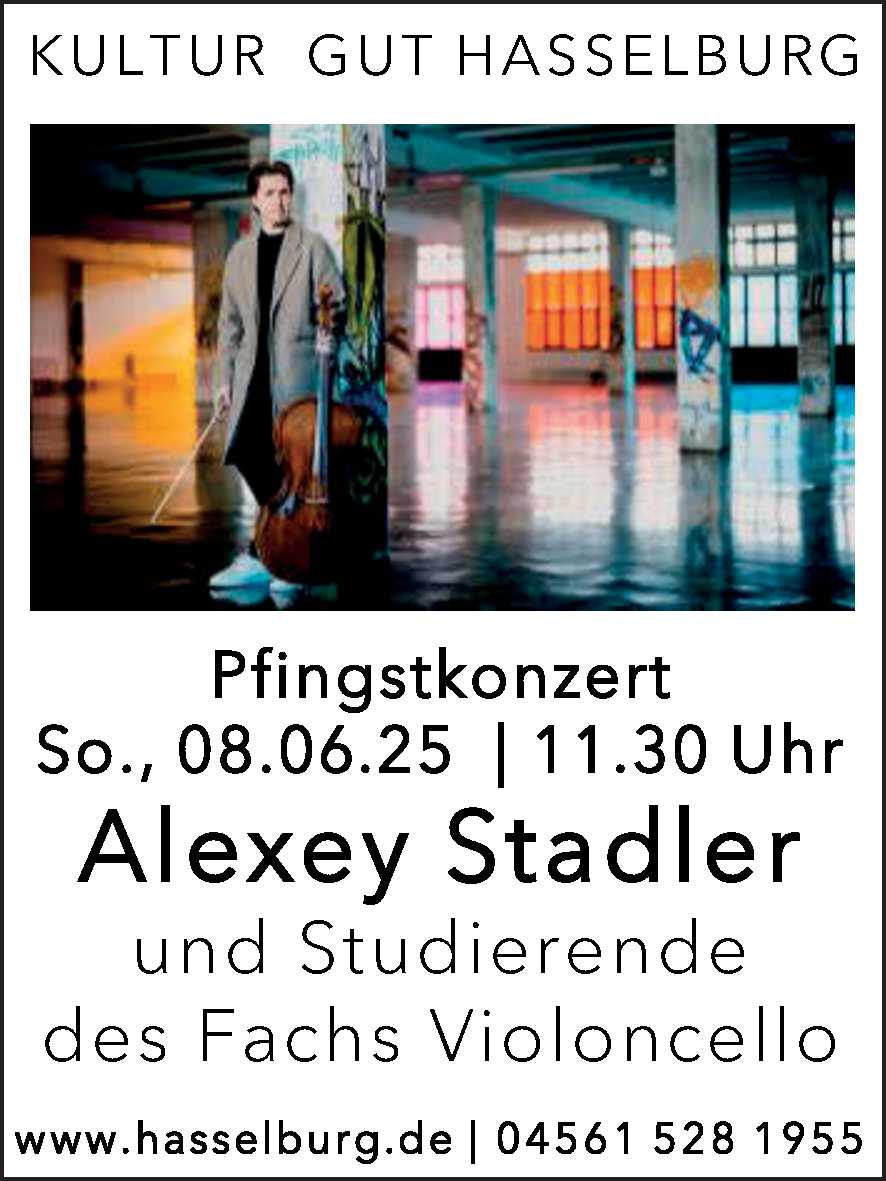 Pfingstkonzert mit Alexey Stadler