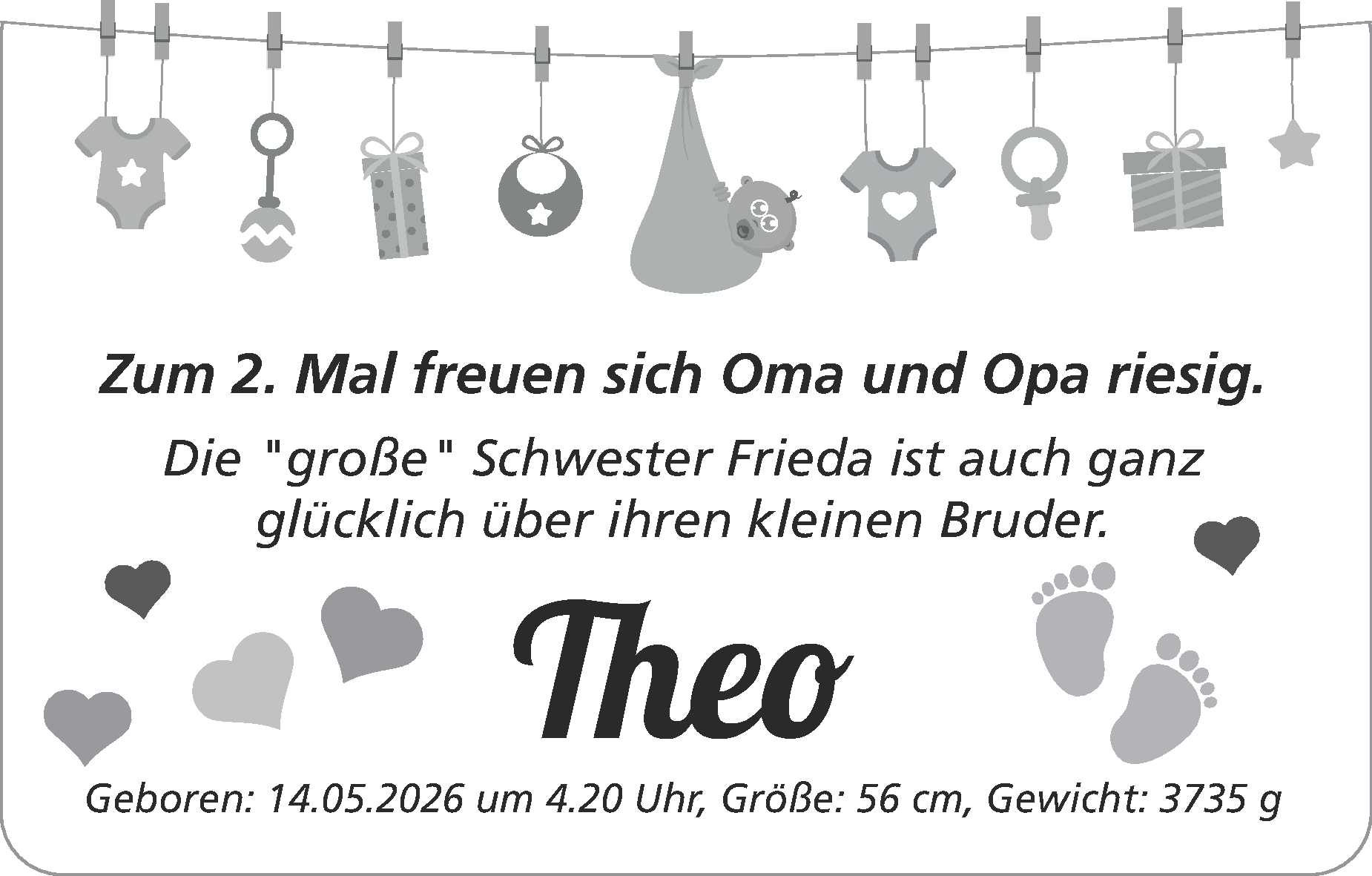 Geburt Theo 