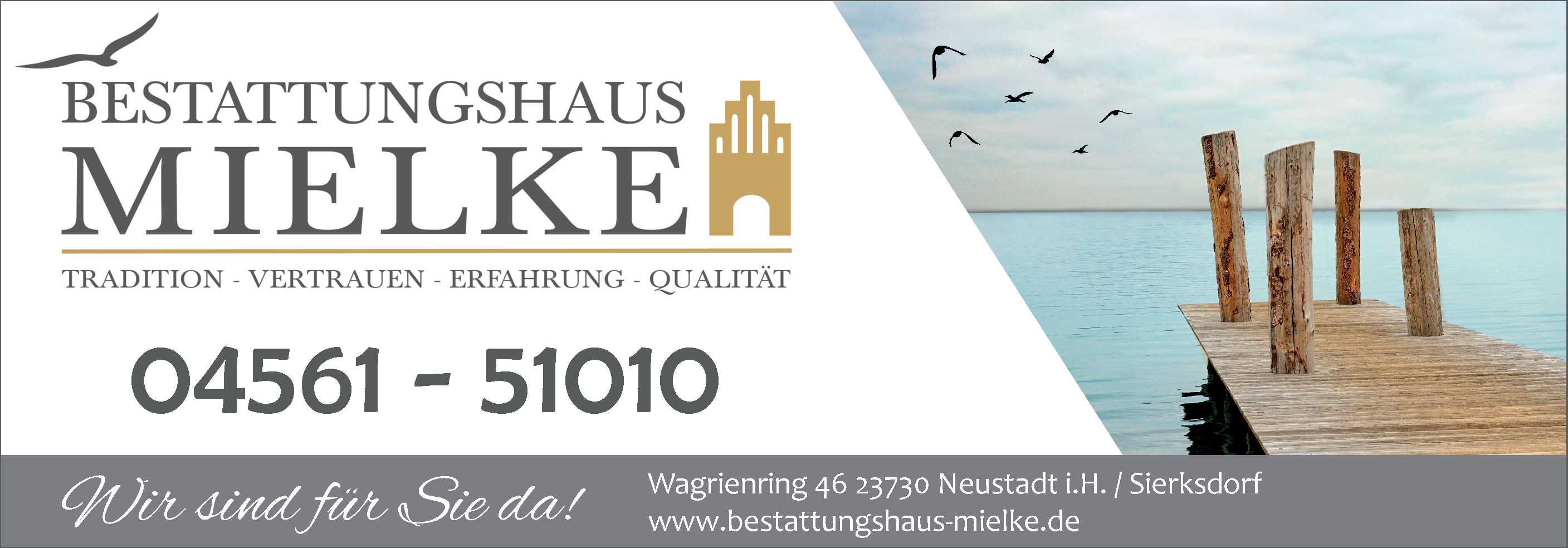 Imageanzeige - Bestattungshaus Mielke