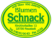 Blumen Schnack Logo