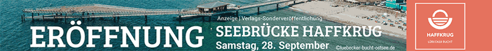 Eröffnung Seebrücke Haffkrug