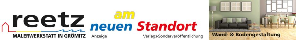 Malerei Reetz am neuen Standort