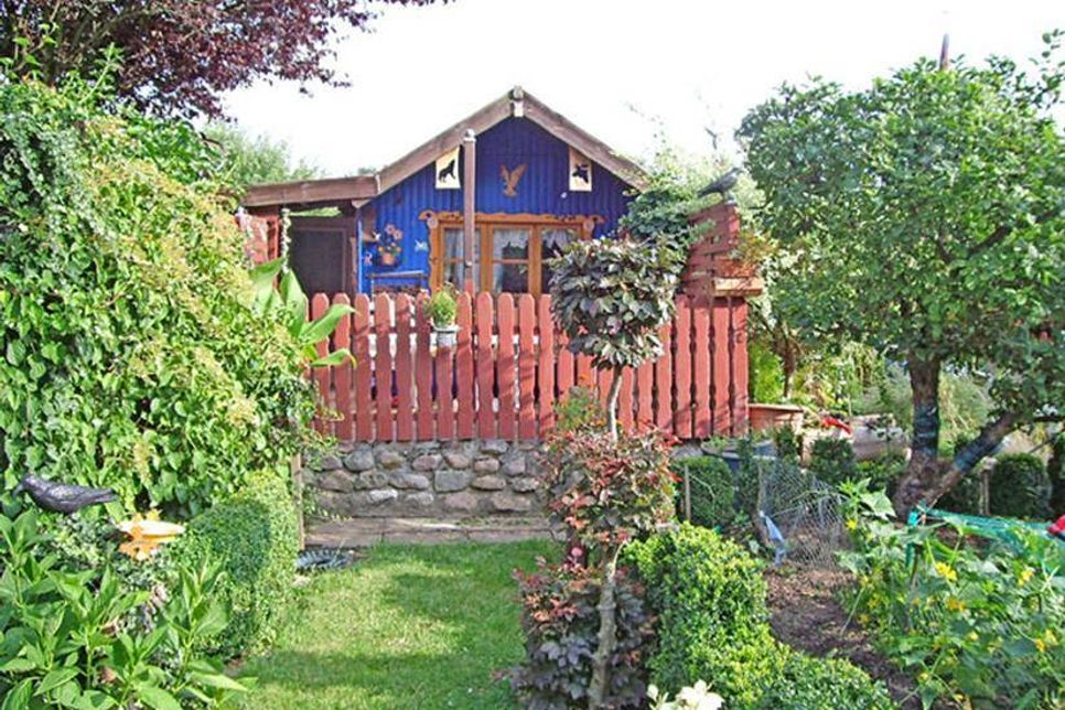 So schön sieht ein gut gepflegter Heinteich-Garten aus.