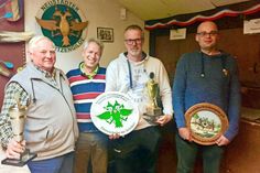 Fridolin Büttner, Dr. Ralf Stolley, Sven Gösch und Matthias Kirschstein.