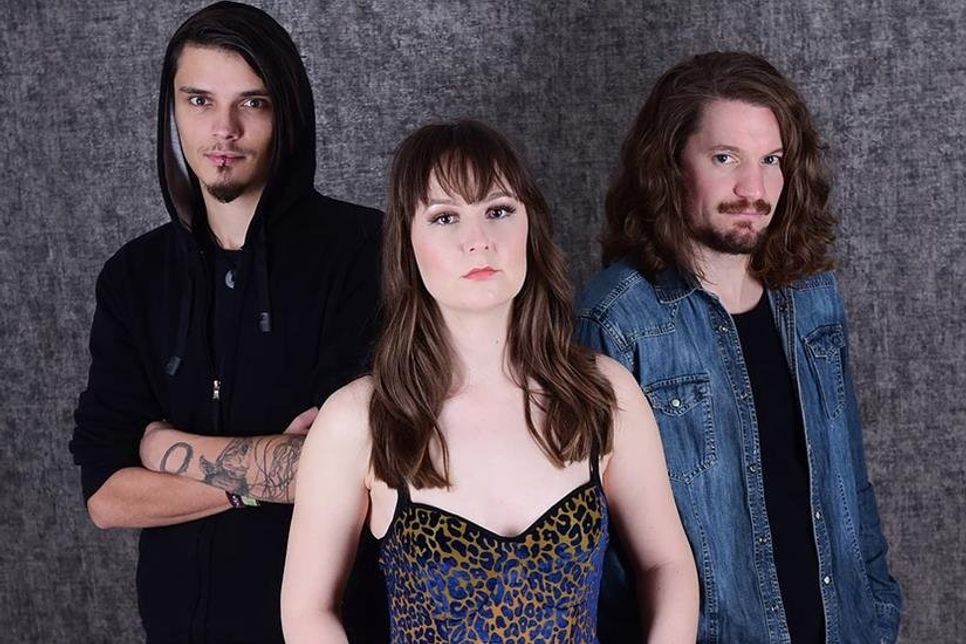 Das Kieler Trio „The Pinpricks“.