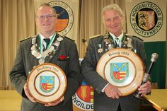 Das letzte Schützenfest konnte die Lensahner Gilde im Juni 2019 durchführen. Der strahlende und noch amtierende König hieß Helmut Groß (re.), Vize-König wurde Michael Bitter.