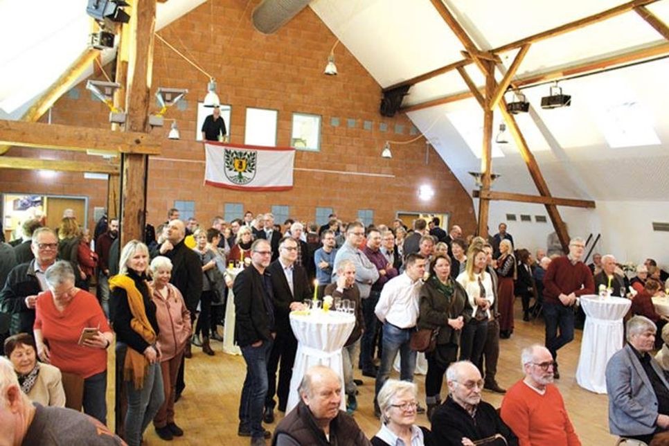 Viele interessierte Ahrensböker BürgerInnen kamen zum Neujahrsempfang ins Bürgerhaus Ernst und Elly Prüß.