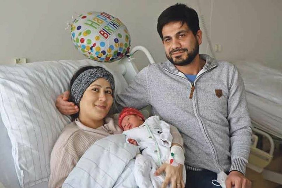 Kailyn ist das Baby Nummer 1 in Eutin