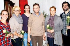 Der neue Vorstand des Kulturvereins „Cultura Curau“: Stine Nickisch (v.l.), Frauke Jensen, Daria Nickisch, Jochen Nickisch, Beate Riekenberg, Roman Röpstorff (nicht auf dem Bild: Christina Krause). Foto: Simon Nikisch
