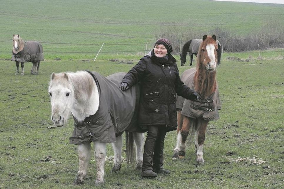 Noch sind Diana Schardt und ihre Tiere am Barghorster Moor zu Hause, bald aber müssen sie umziehen.