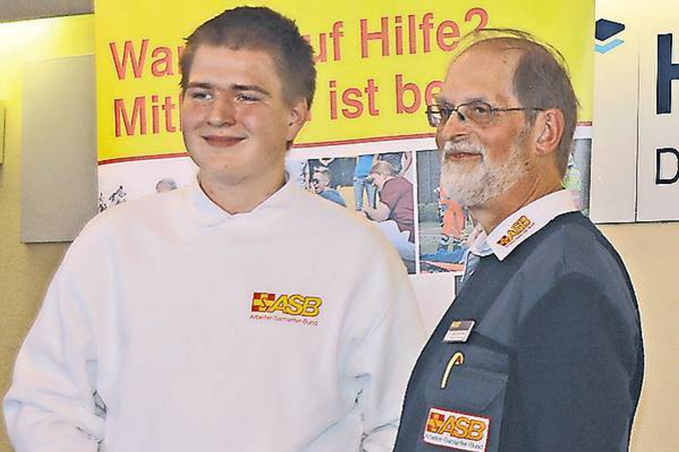Als Vorbild für ehrenamtliches Engagement wurde Tim