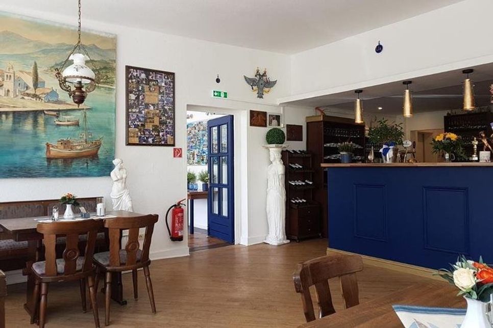 Hier lässt es sich schmecken - leckeres Essen, stilvolles Ambiente und guter Service. Foto: Norbert Ruffert.
