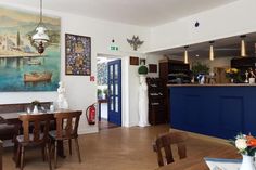 Hier lässt es sich schmecken - leckeres Essen, stilvolles Ambiente und guter Service. Foto: Norbert Ruffert.