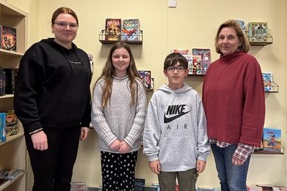 Wenke Gradert, Charlotte Schönteich, Mohammed Chami und Sybille Aagard (v. lks.).