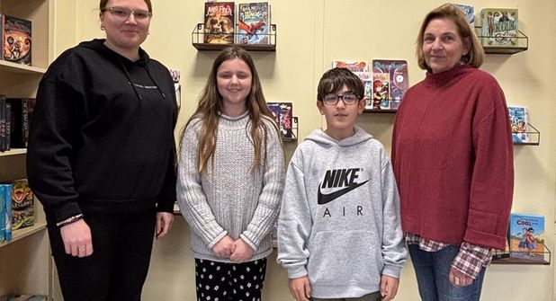 Wenke Gradert, Charlotte Schönteich, Mohammed Chami und Sybille Aagard (v. lks.).