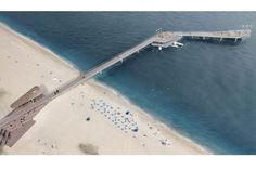 Vom 12. bis 14. Juli sollte die Eröffnung der neuen Seebrücke in Haffkrug gefeiert werden, hier der Architektenentwurf des Bauwerkes. Nun steht fest, dass der Termin verschoben werden muss.